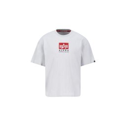 ALPHA INDUSTRIES Tricou gri / roșu / negru