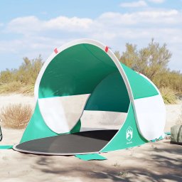 Cort de plaja pop-up, verde marin, impermeabil GartenMobel Dekor