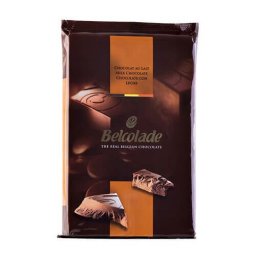 Ciocolata cu lapte fara zahar adaugat, Selection Lait, 5 Kg, Belcolade