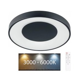 Plafonieră LED reglabilă WITOLD LED/48W/230V 3000-6000K + telecomandă