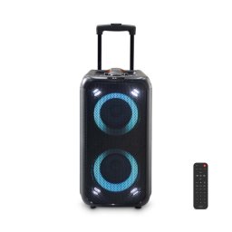Nedis SPPT2480BK - Difuzor LED RGB 240W cu baterie 4000 mAh + DO