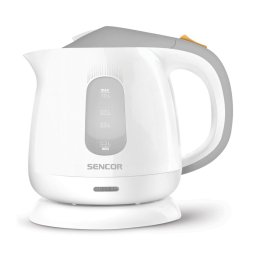 Fierbător de apă Sencor 1 l 1100W/230V alb/gri