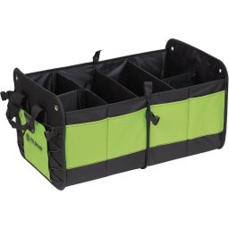 Organizator auto FDAP 60301 Textil, 35x65 cm, Negru/Verde