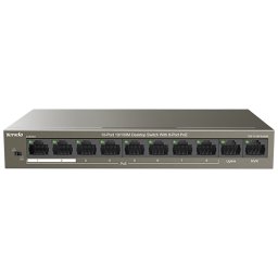 Switch 8 porturi 10 100Mbps PoE, 2 porturi Uplink 10 100Mbps - Tenda TND-TEF1110P-8-63W