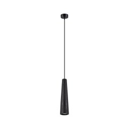 Lustră pe cablu Sollux SL.1355 ELECTRA 1xGU10/10W/230V beton/negru
