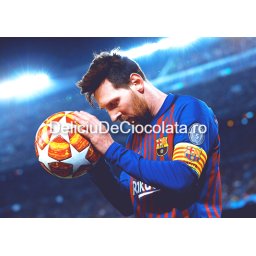 Vafa imprimata Fotbal Messi Model 3, A4