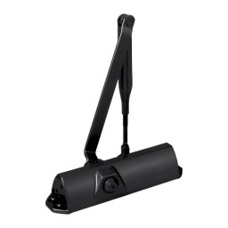 Amortizor hidraulic maro inchis cu brat articulat - DORMA TS68-BROWN