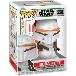 Funko Figurină Pop! Star Wars Holiday F558 - Boba Fett Snowman (#558)