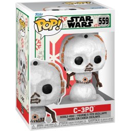 Funko Figurină Pop! Star Wars Holiday F559 - C-3PO Snowman (#559)