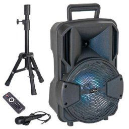 Boxa portabila Boxa portabila,Negru, 8 inch/20CM, 15W , BT/USB/MSD/FM, 1800 mAh, 24 luni