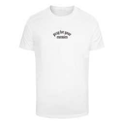 Men's T-Shirt Pray For Your Enemies white