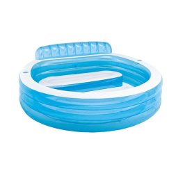 Piscina gonflabila, Intex Swim Center, 224 x 216 x 76 cm