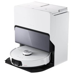 Robot de Aspirare Roborock S8 MaxV Ultra S8MVU02-00, aspirator si mop, mapare 3D, 5200 mAh, 10.000Pa, recipient praf 270 ml, recipient apa 100 ml, 60 W, 180 min autonomie, alb