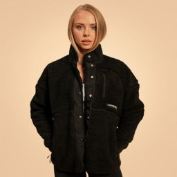 BeastPink Geacă pentru femei Bliss Black L