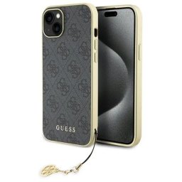Husa 4G Charms Collection case for iPhone 15 Plus - gray