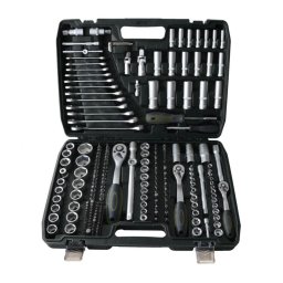 HR TRUSA 216 PIESE CR-V (1/4",3/8"&1/2")