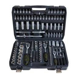 HR TRUSA 172 PIESE CR-V (1/4",3/8"&1/2")