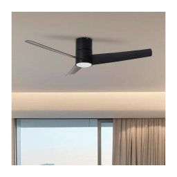 ZEVENTI - Ventilator LED de tavan BARROSA LED/18W/230V Wi-Fi Tuya + DO