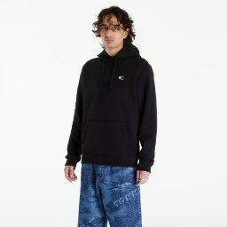 Hanorac Tommy Jeans Reg Badge Hoodie Black