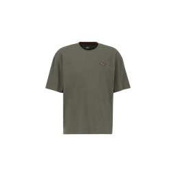 ALPHA INDUSTRIES Tricou auriu / oliv / negru