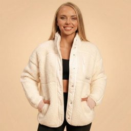 BeastPink Geacă pentru femei Bliss Ivory XS
