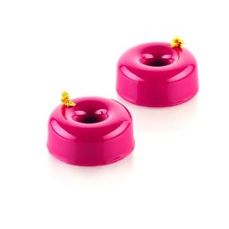 Forma Silicon Donuts pentru Prajituri si Monoportii O 7 x H 3.2 cm, 28 cavitati, 100 ml (SQ094)