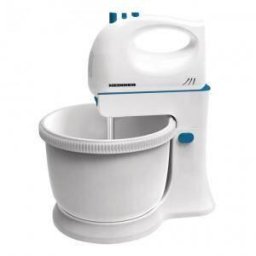 Mixer Charm, 300W, 5 viteze + turbo, Alb/Albastru