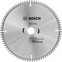 Disc de ferastrau circular pentru aluminiu, 254 x 30 x 3 mm, 80 dinti