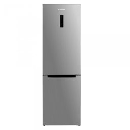 Aparate Frigorifice CNFX495E, 347 L, Full No Frost, Clasa energetica E, Termostat reglabil, 3 sertare congelator, H 195 cm, Inox/ Argintiu