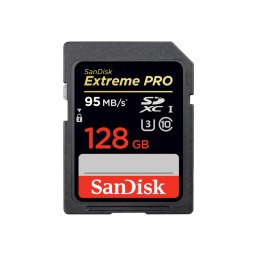 128gb sdxc extremepro u3 cls10 95mb/s