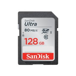 128gb sdxc ultra cls10 80mb/s uhs-i