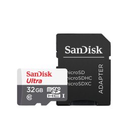 32gb msdhc ultra android cls10 80mb/s + adaptor sd
