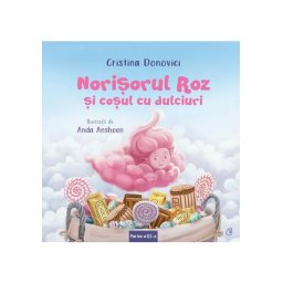 Norisorul Roz si cosul cu dulciuri