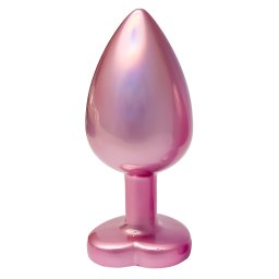 Dream Toys Gleaming Love Plug Matte Pink Large