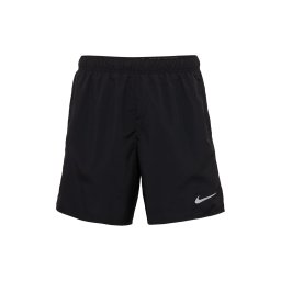 NIKE Pantaloni sport 'Challenger' gri argintiu / negru