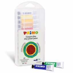 Tempera Morocolor Primo, 12 culori, 7.5 ml