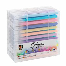Set pixuri cu gel colorate Creative Craft, 48 bucati