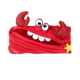 Penar Penar cu fermoar, ZIPIT Creature Monster Clive - crab rosu