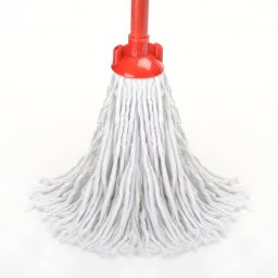 Rezerva pentru Mop din Bumbac OTI, Culoare Alb Rosu, Greutate 100 g