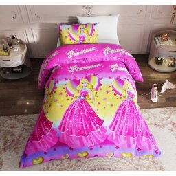Lenjerie de pat copii bumbac Princess Disney
