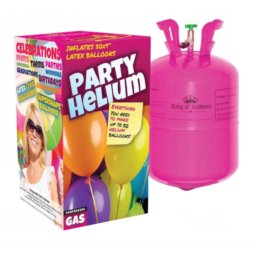 Butelie heliu mare pentru 80 baloane 23 cm