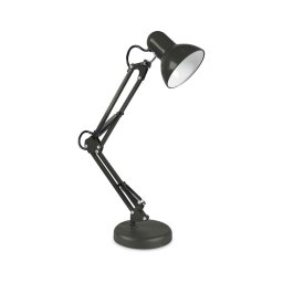 Lampă de masă AURIQ 1xE27/60W/230V negru