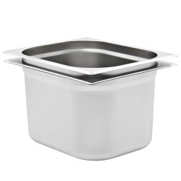 Recipiente Gastronorm 2 buc. GN 1/2 200 mm otel inoxidabil GartenMobel Dekor