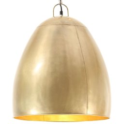 Lampa suspendata industriala, 25 W, aramiu, 42 cm, E27, rotund GartenMobel Dekor