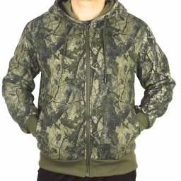 Hanorac cu fermoar pentru bărbați Realtree verde
