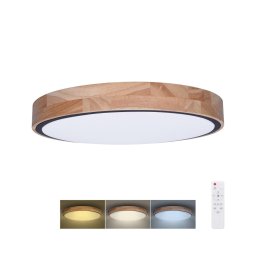 Solight WO8005 - Lampă LED IRON OAK 48W/230V 3000-6500K Ø40 cm + DO