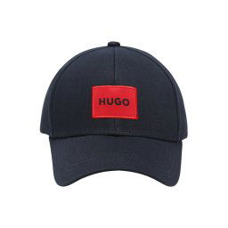 HUGO Șapcă albastru închis / roșu / negru