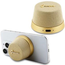 Boxa portabila Boxă Bluetooth MagSafe Magnetic Script Metal – auriu