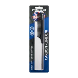 Pieptan profesional din carbon, antistatic, Ronney 078