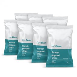GymBeam Chipsuri proteice 7 x 40 g sare de mare
